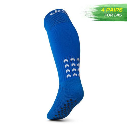 JOGA Starz Full-Length Grip Socks - Blue
