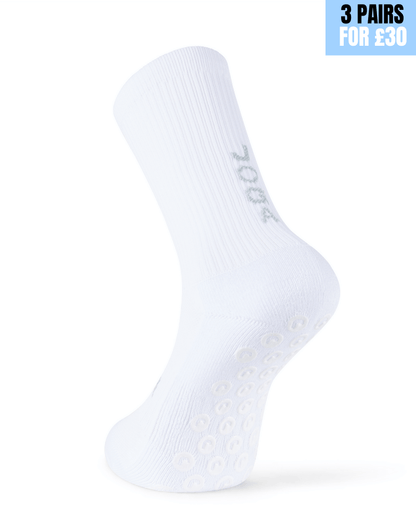 Pro Grip Socks - White