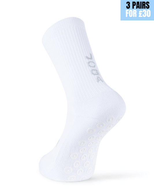 Pro Grip Socks - White