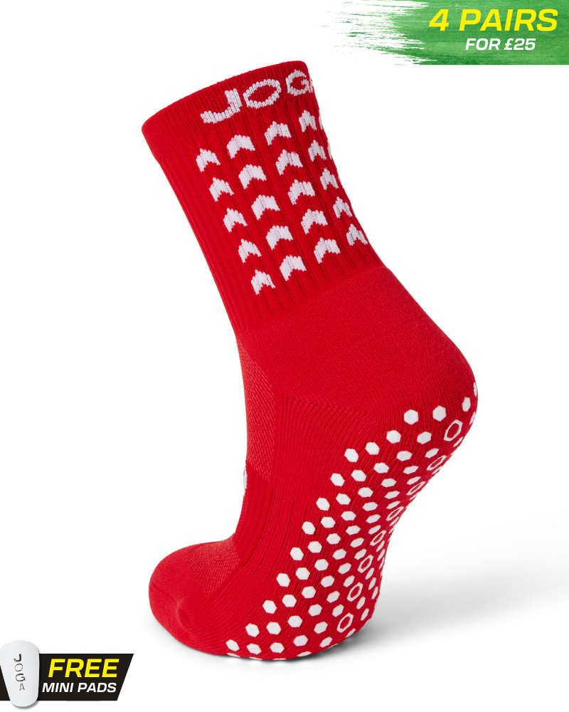 JOGA Performance Grip Socks 2.0 - Red