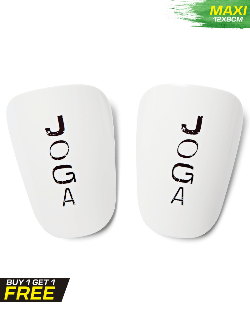 JOGA Mini Shin Pads - White