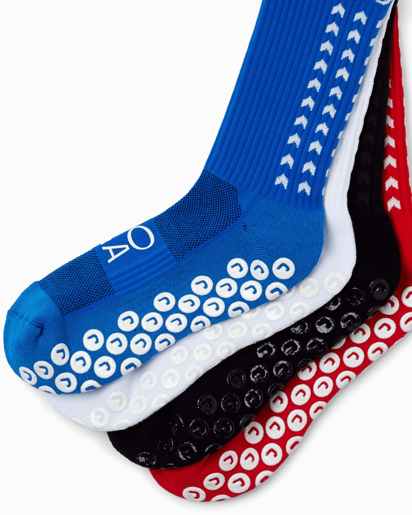 Pouleau exclusif de 6 paires - Performance Grip Socks 2.0 Bleu