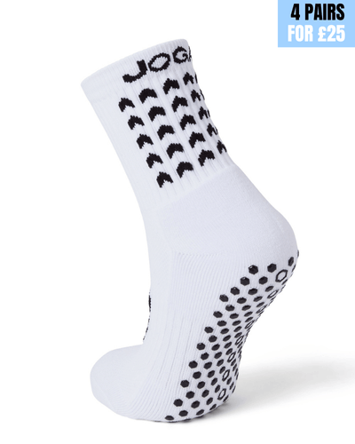 Starz Grip Socks - White