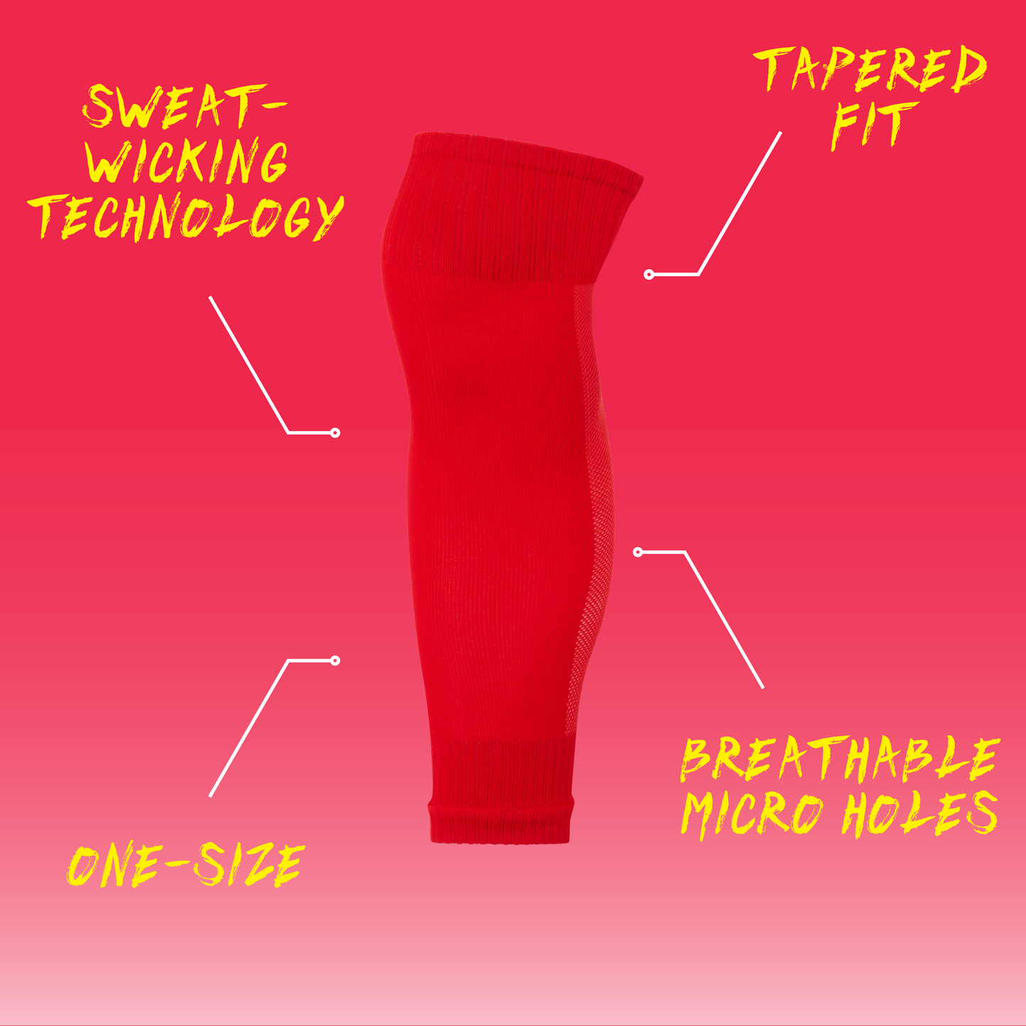 JOGA Starz Sock Sleeve - Red