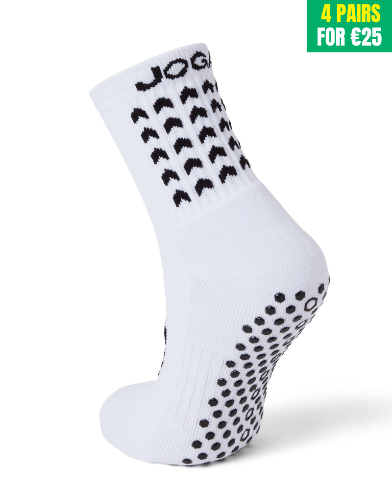 Joga Performance Grip Socks 2.0 - White