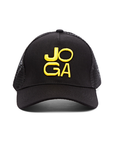 Joga Cap - zwart/geel