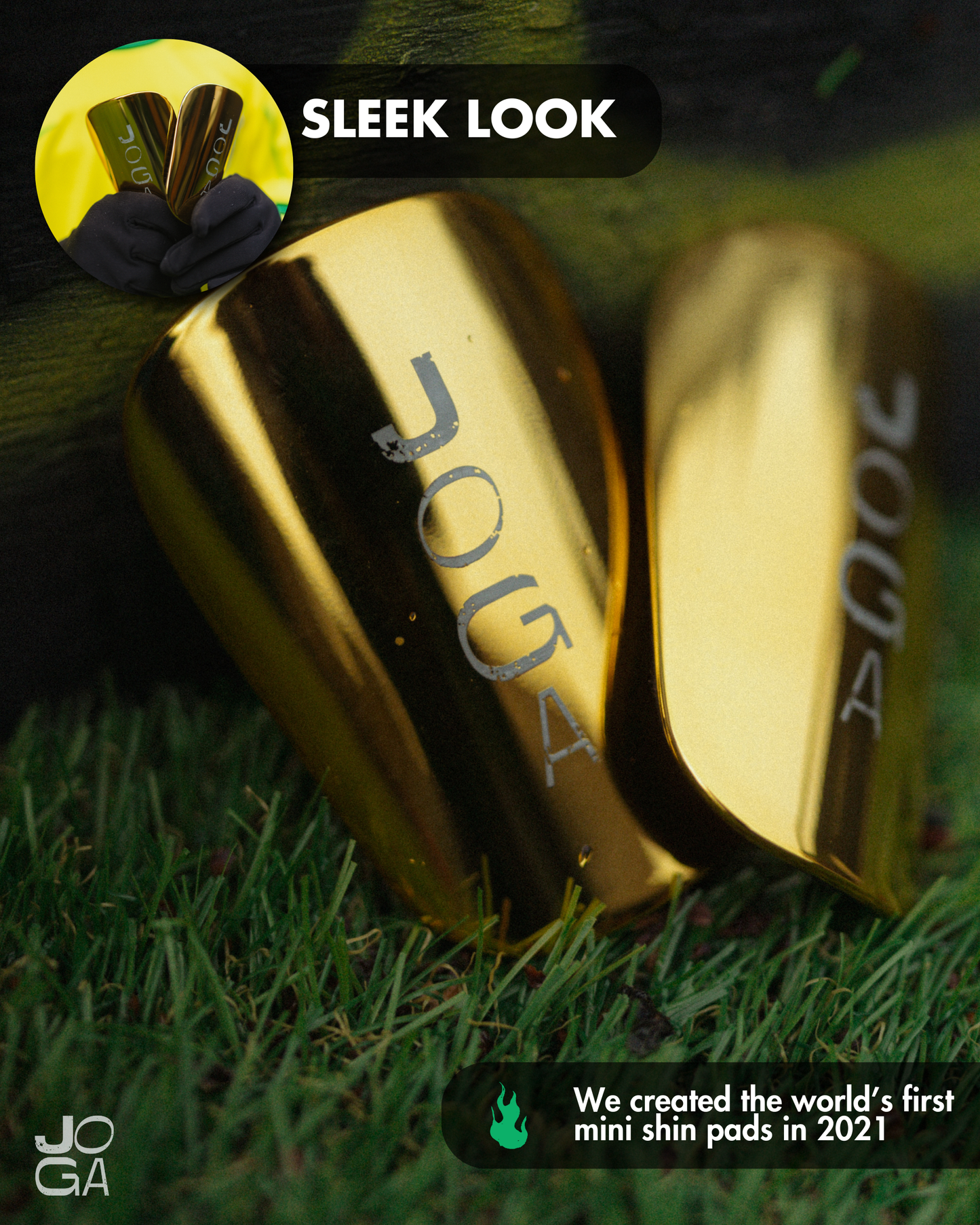 Starz Mini Shin Pads - Gold (Limited Edition)