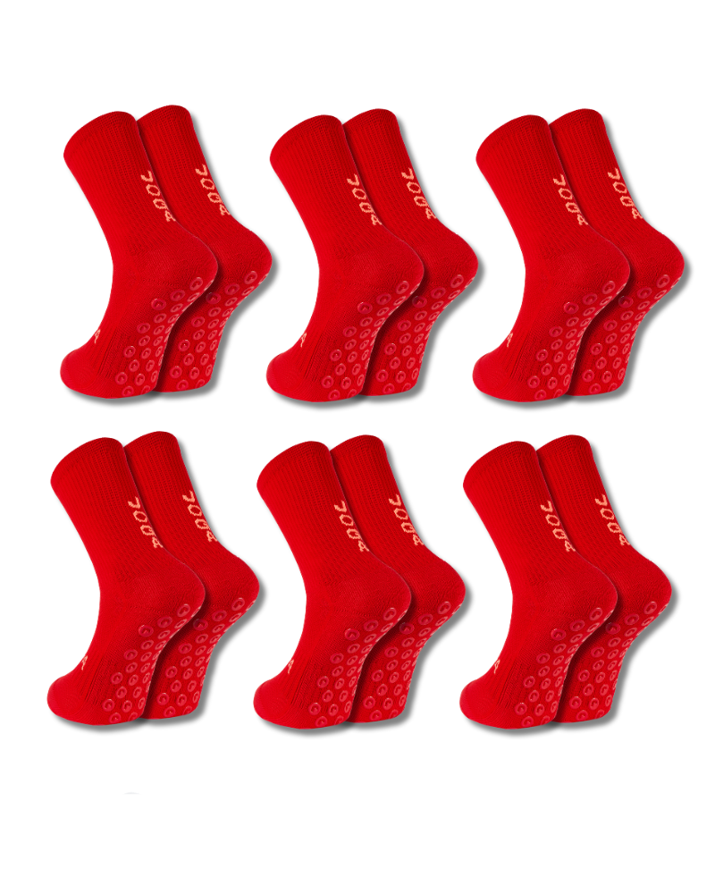 Calzini Joga Pro Grip - rosso