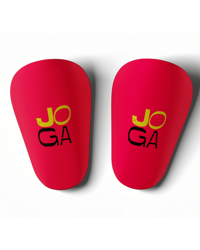 Shin Pads - RED/YELLOW/BLACK