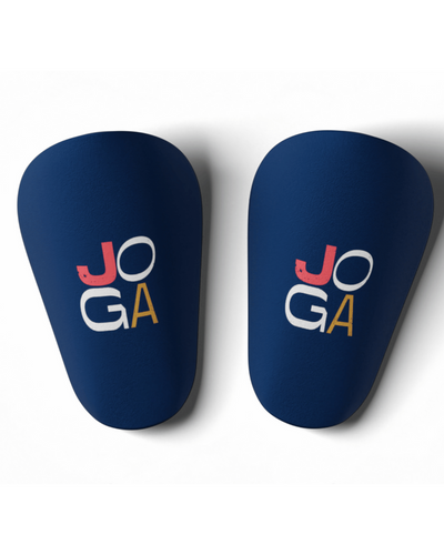 Shin Pads - BLUE/RED/GOLD