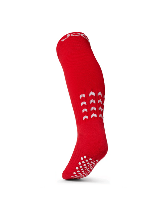 Calcetines de Agarre Starz Tamaño Completo- Rojos