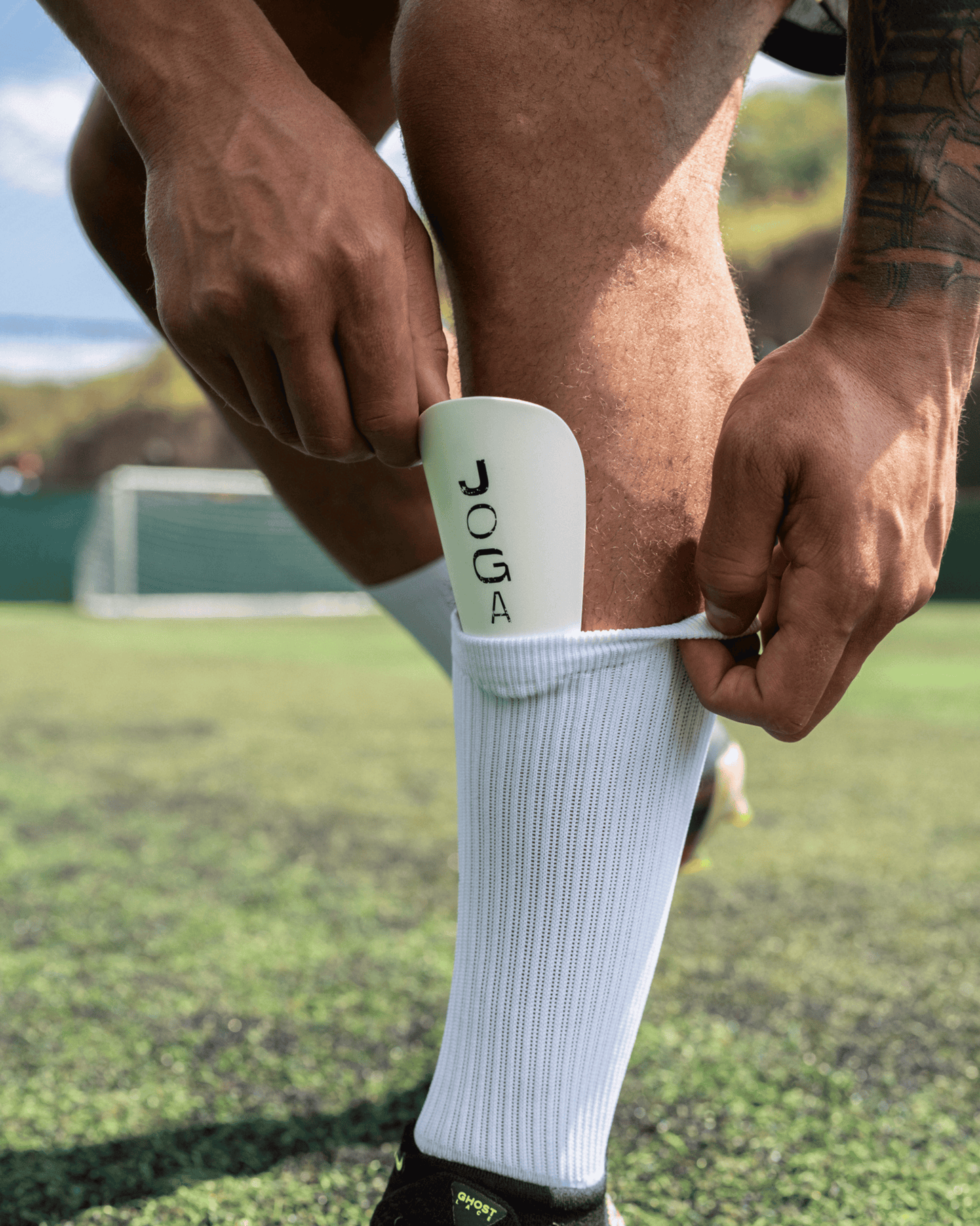 Mini Shin Pads - White