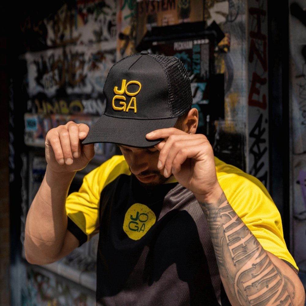 Cap - Black/Yellow