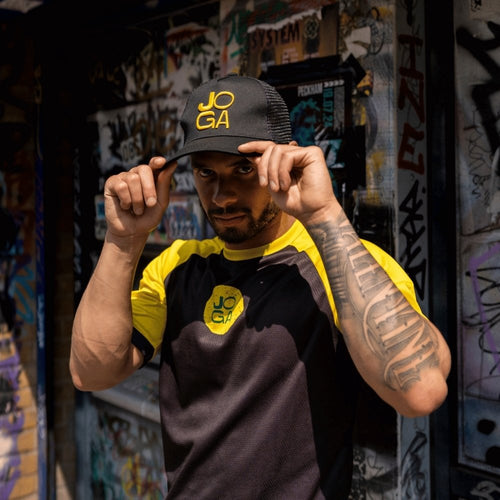 Cap - Black/Yellow