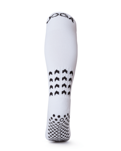 JOGA Starz Full-Length Grip Socks - White