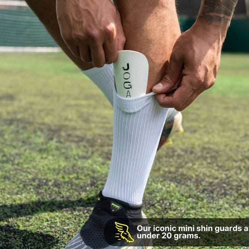 Mini Shin Pads - White